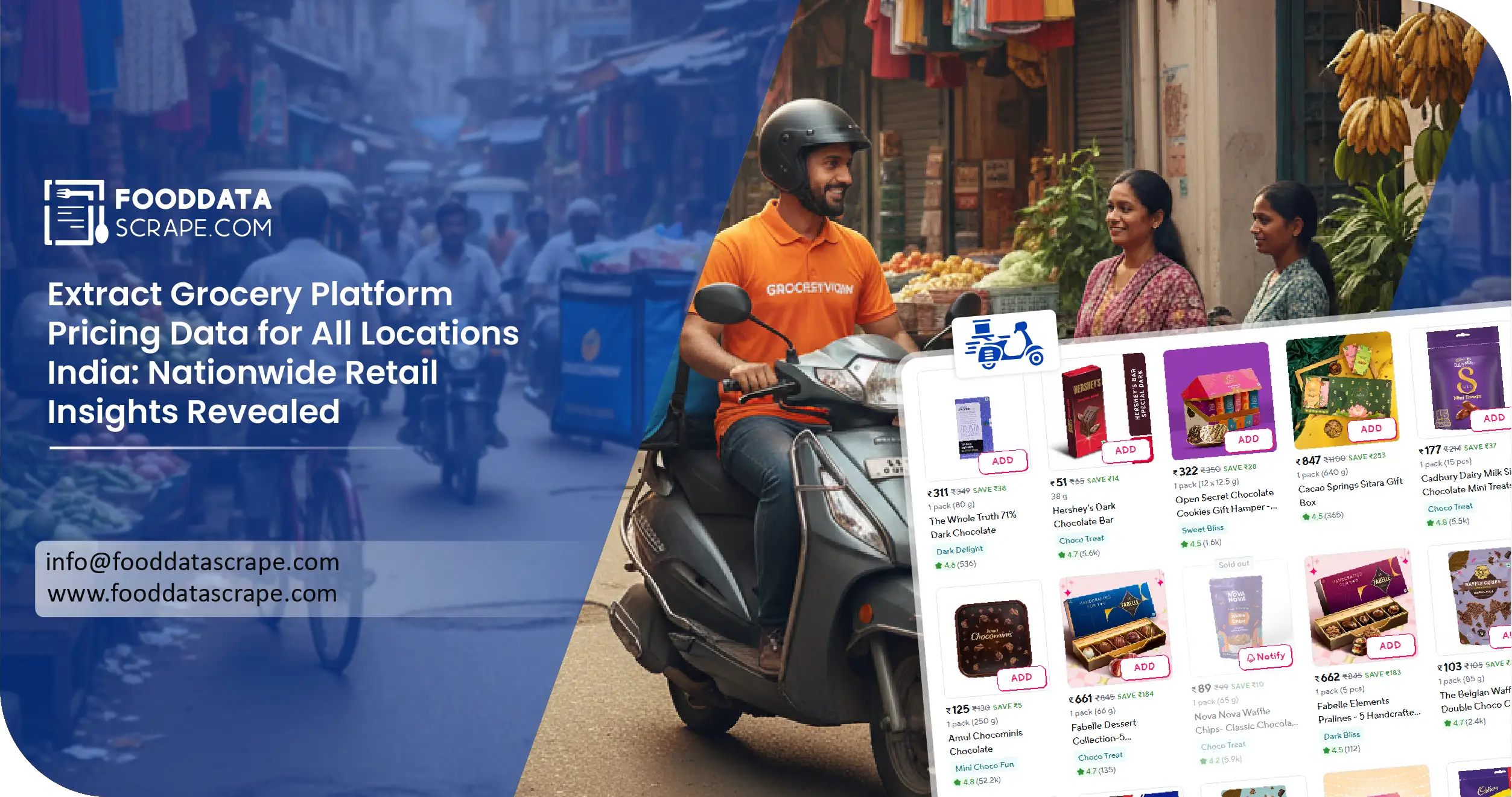 Grocery Platforms All Locations India Data Scraping